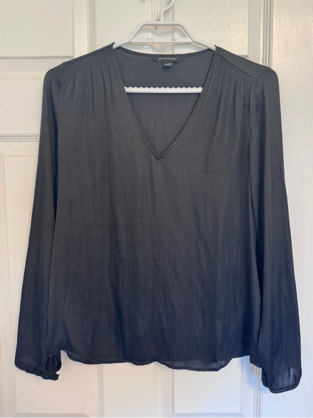 Banana Republic Satin Long Sleeve